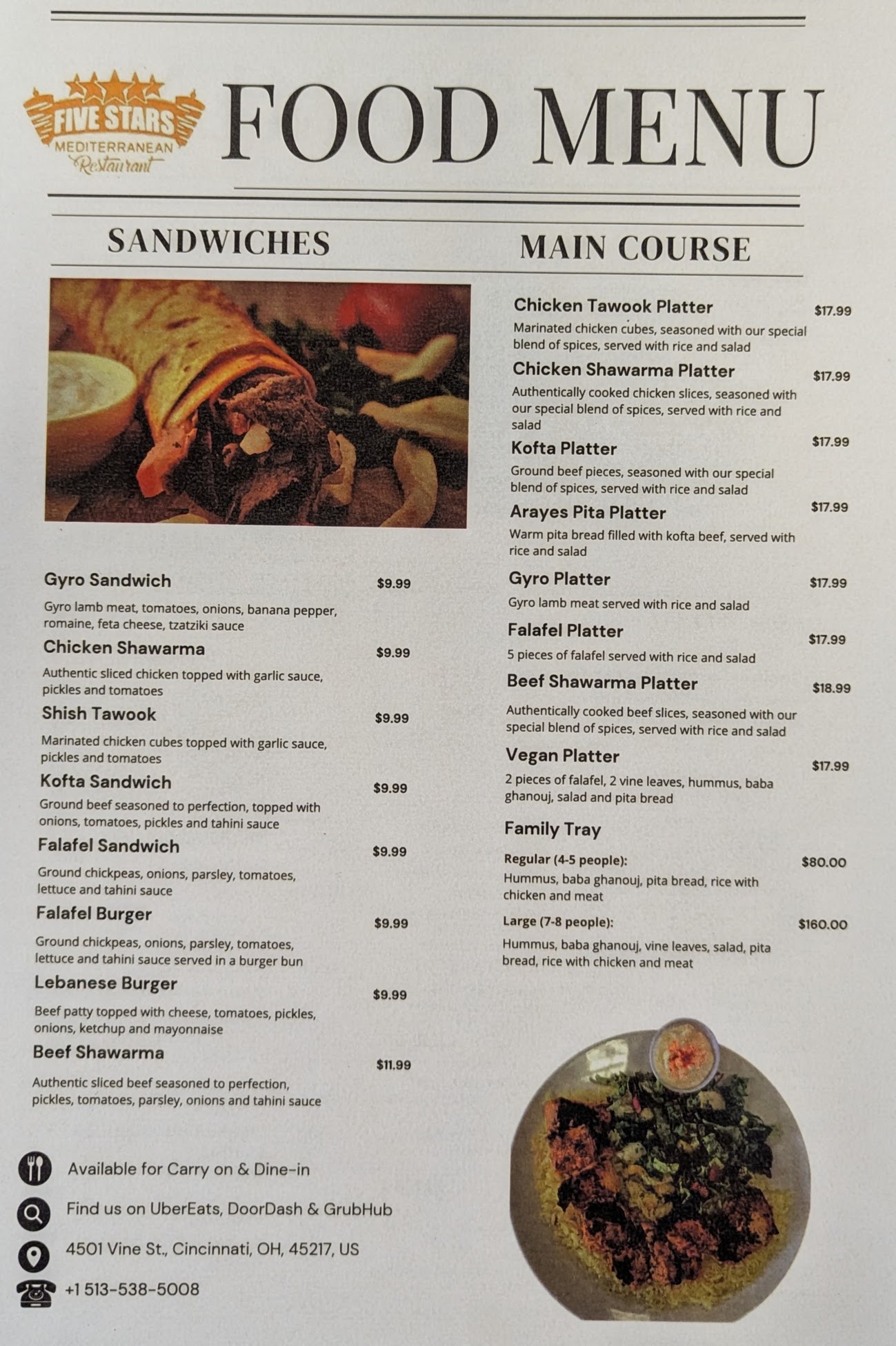 Menu Page 2